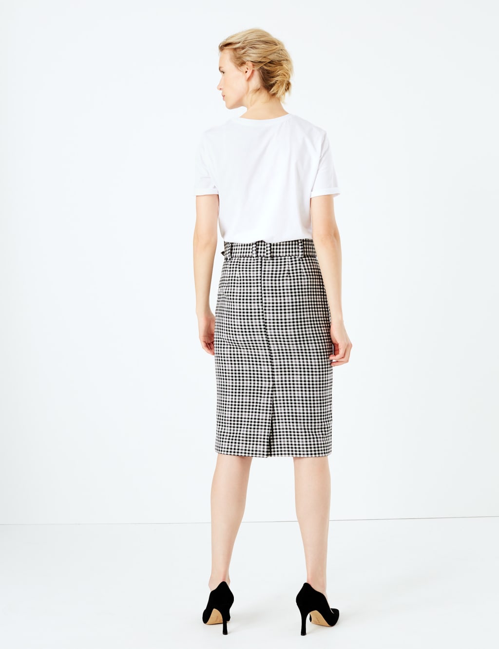 White pencil skirt marks and spencer cheap