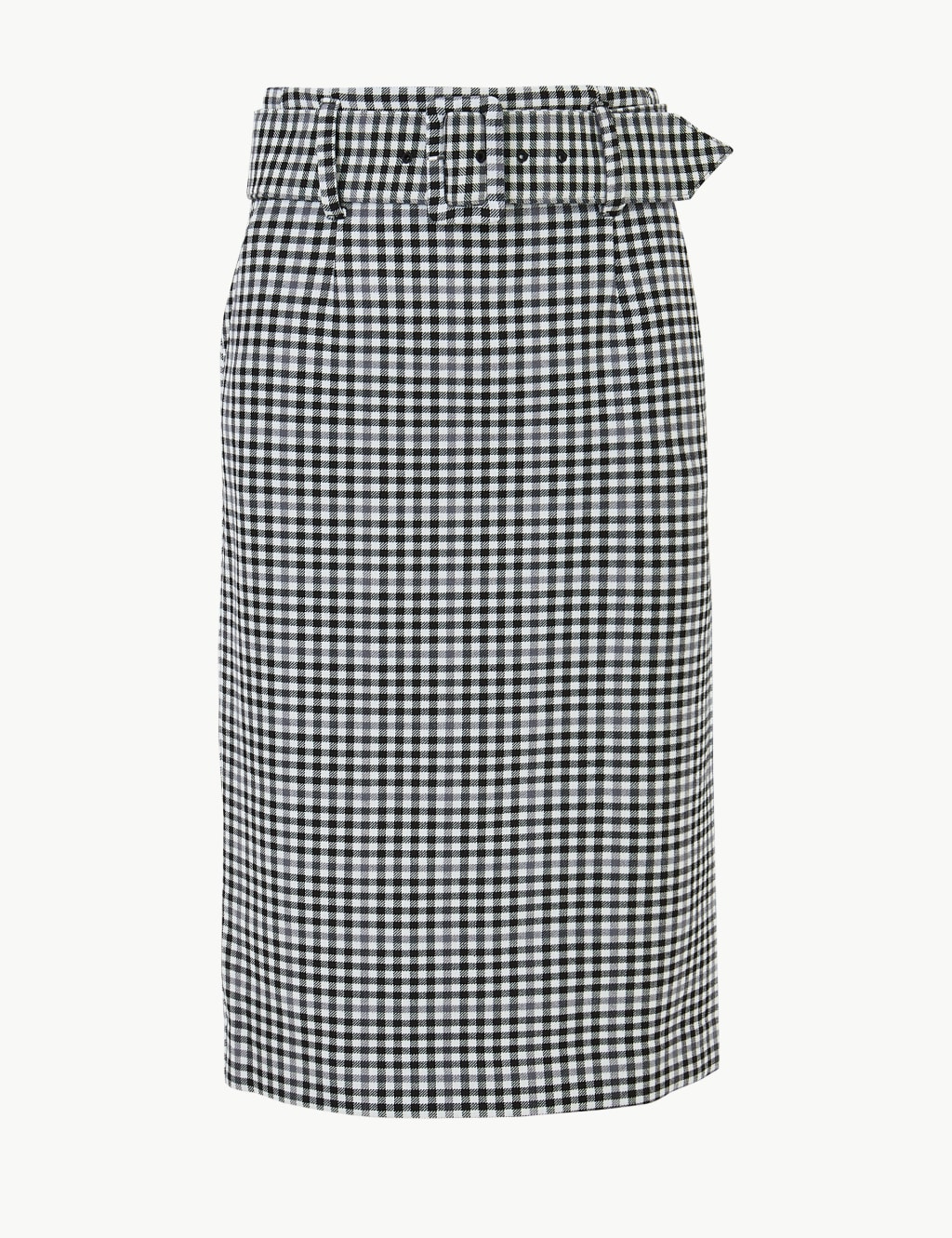 Gingham Pencil Skirt 2 of 10