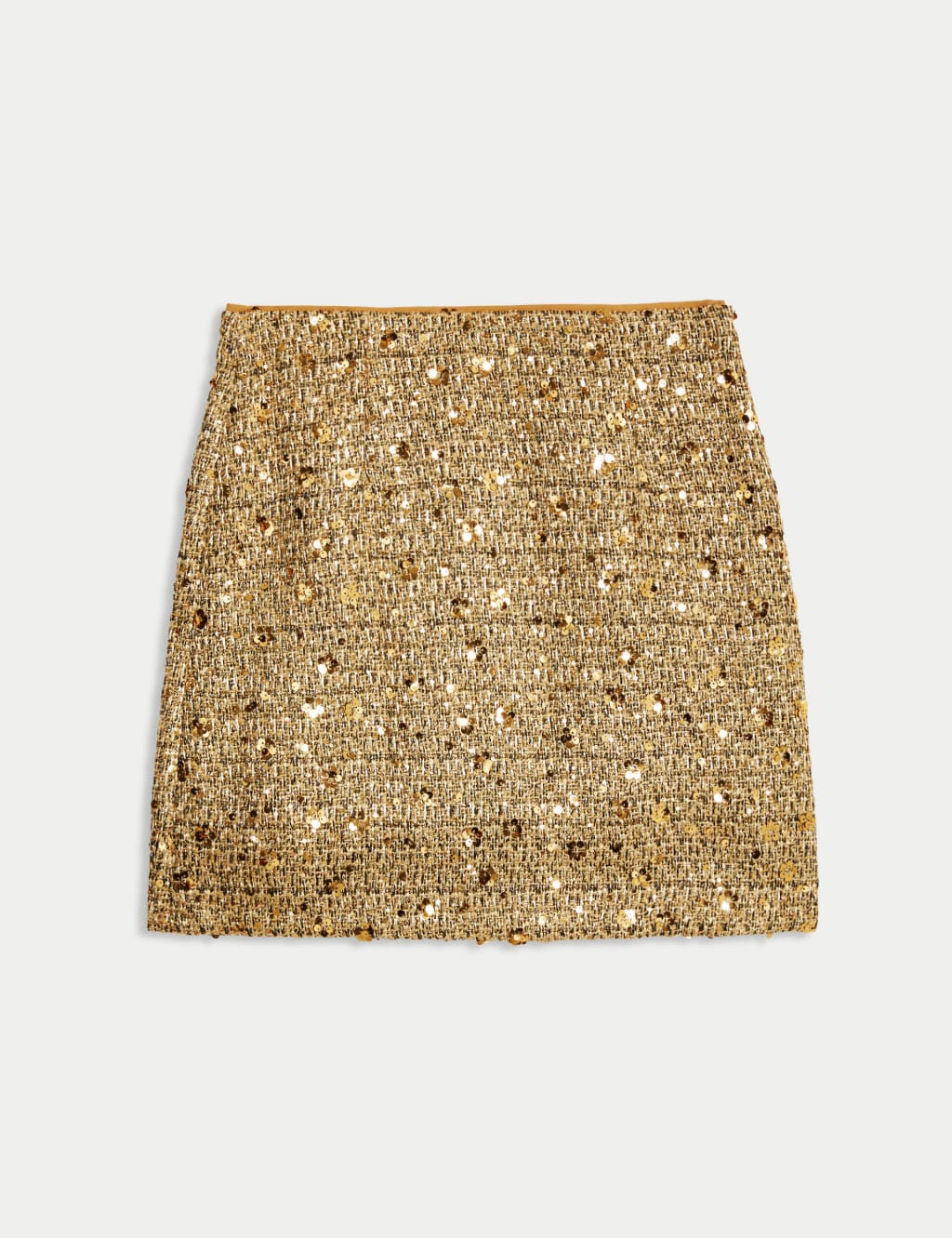 Tweed skirt m&s on sale