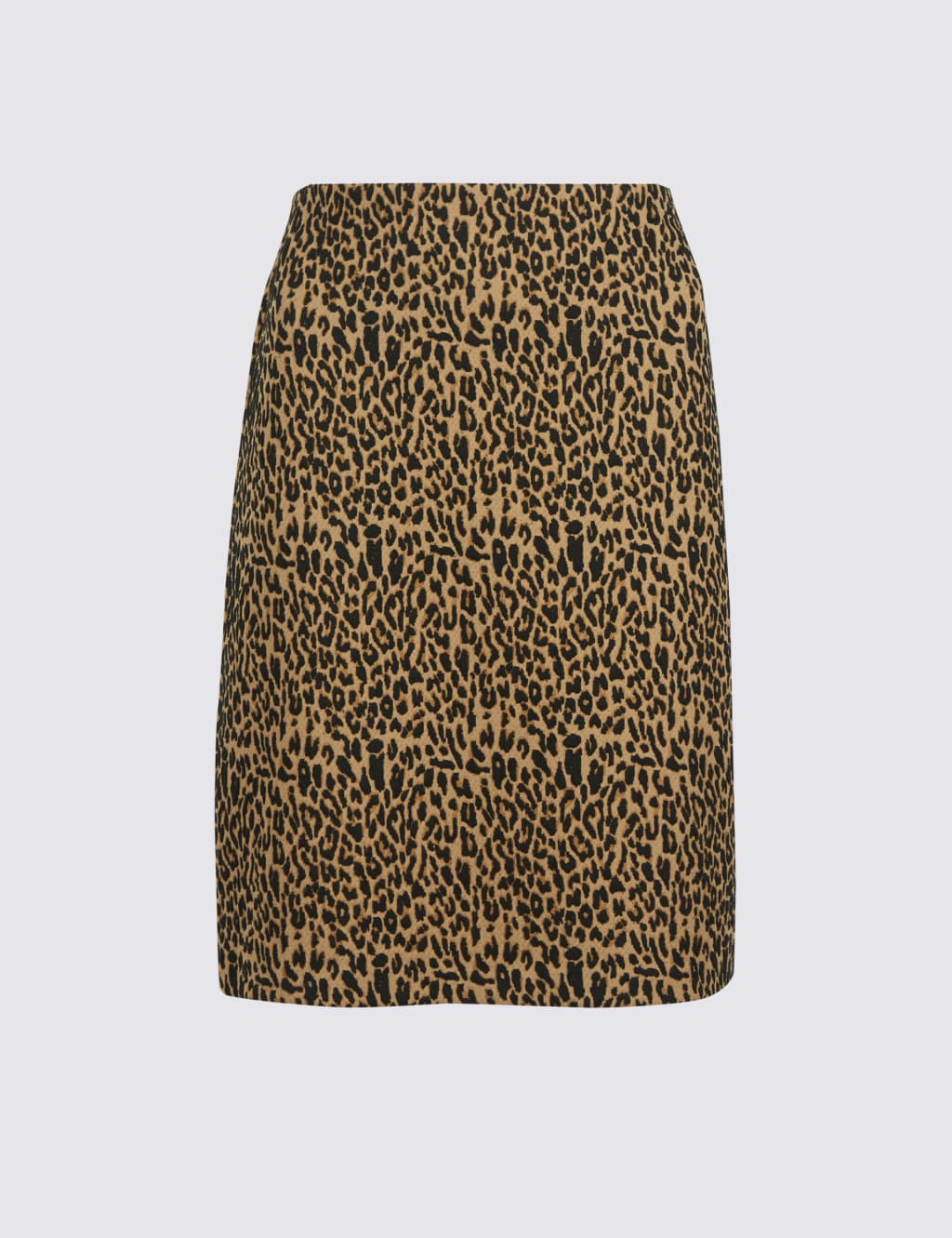 Animal Print A Line Mini Skirt M S Collection M S