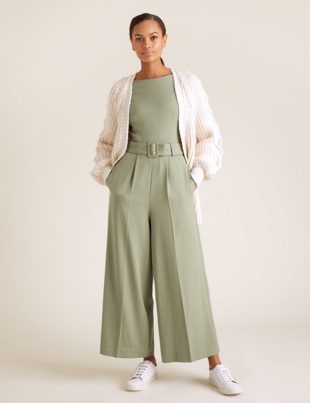 Belted Jumpsuit 3 of 5