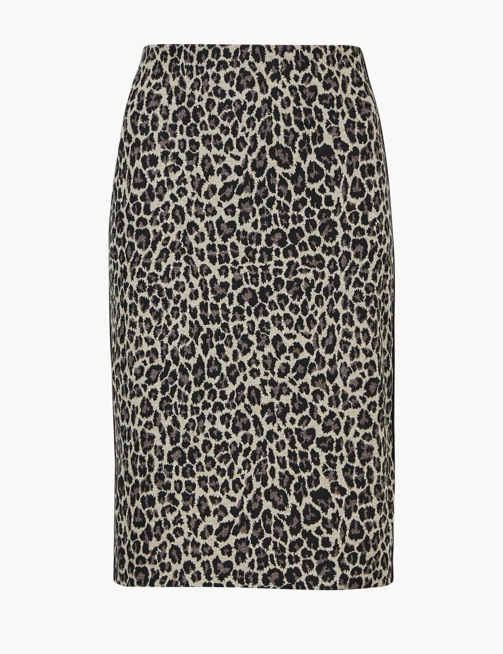 Light leopard print pencil skirt hotsell