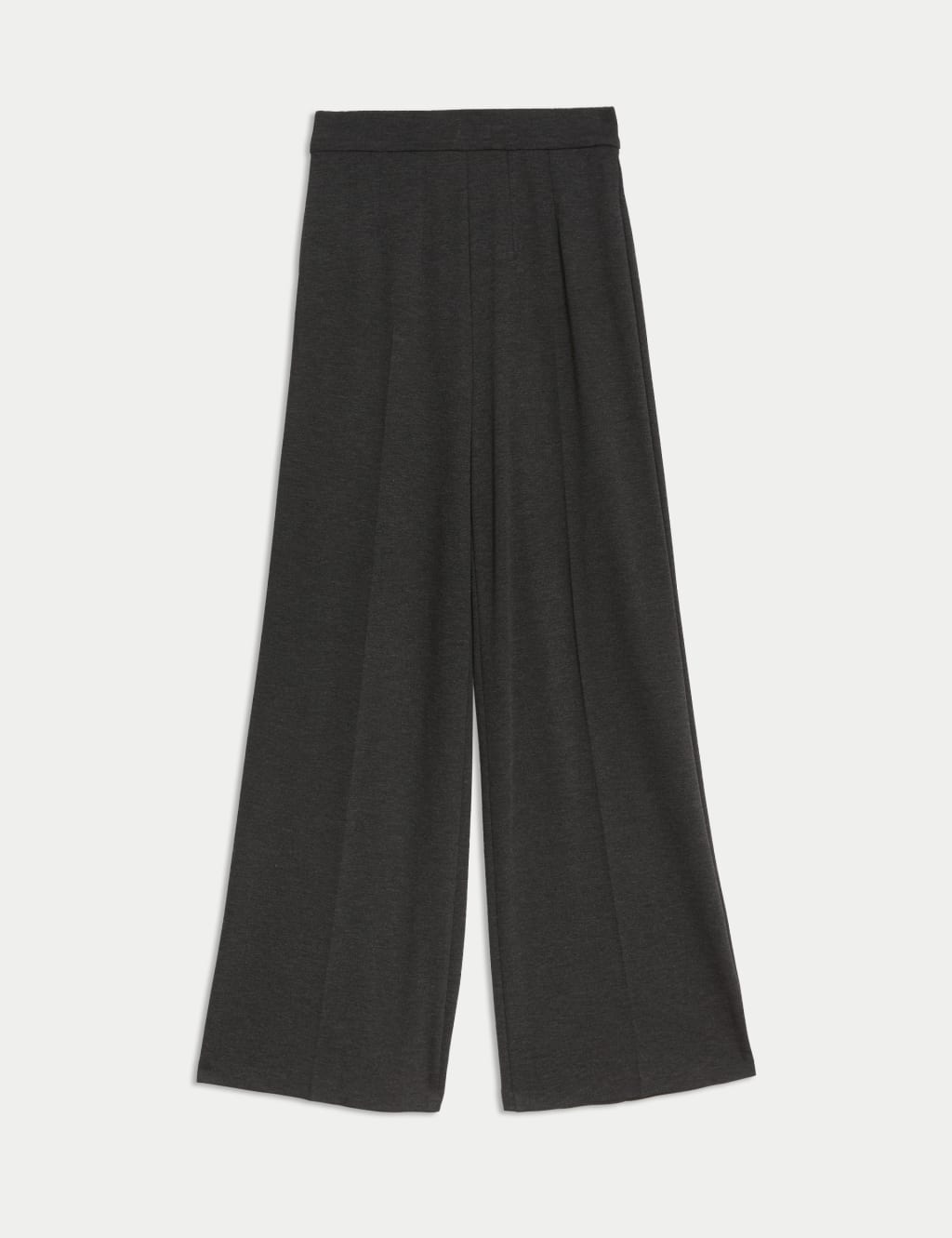 Jersey Wide Leg Trousers with Stretch 2 of 6