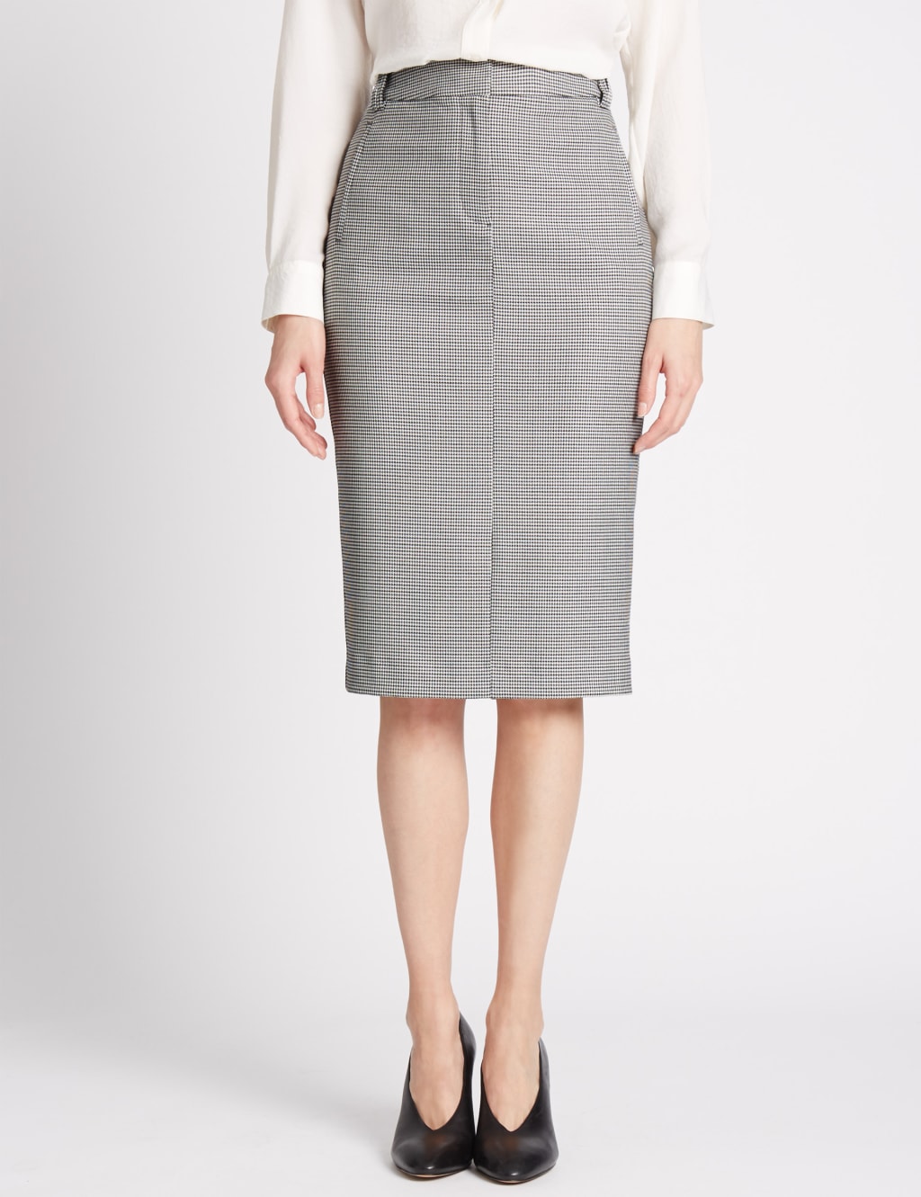 White pencil skirt m&s outlet