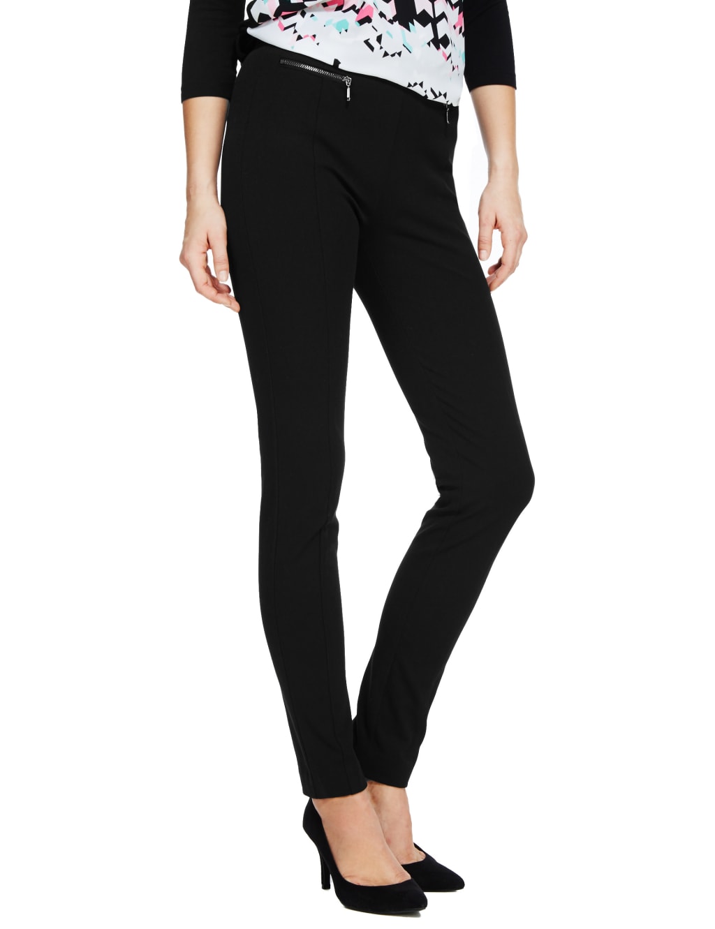 Pull On 2 Way Stretch Treggings M S Collection M S