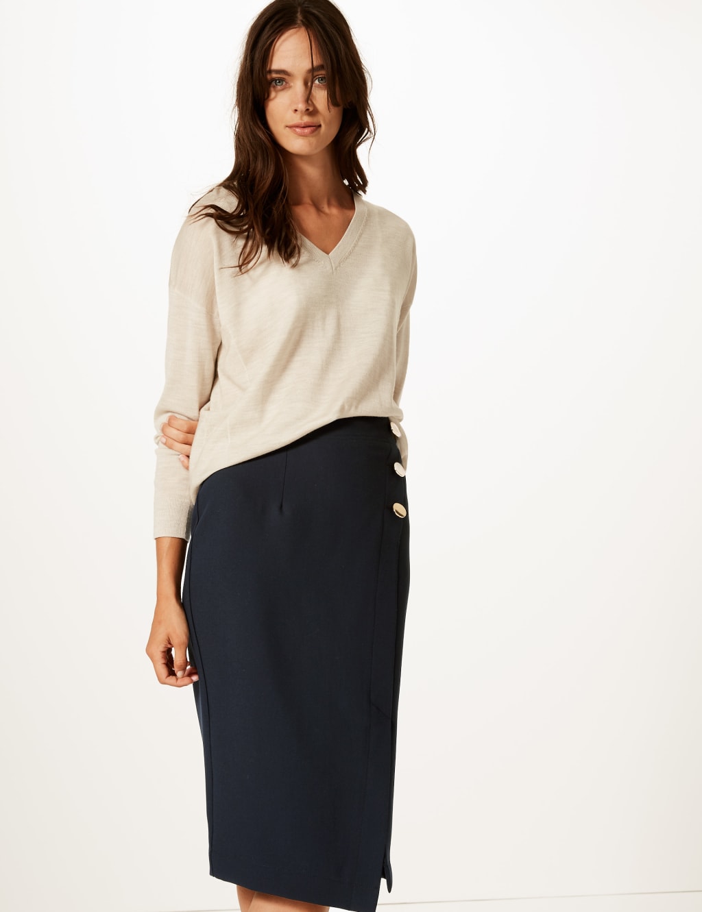 Work skirts marks and spencer hotsell