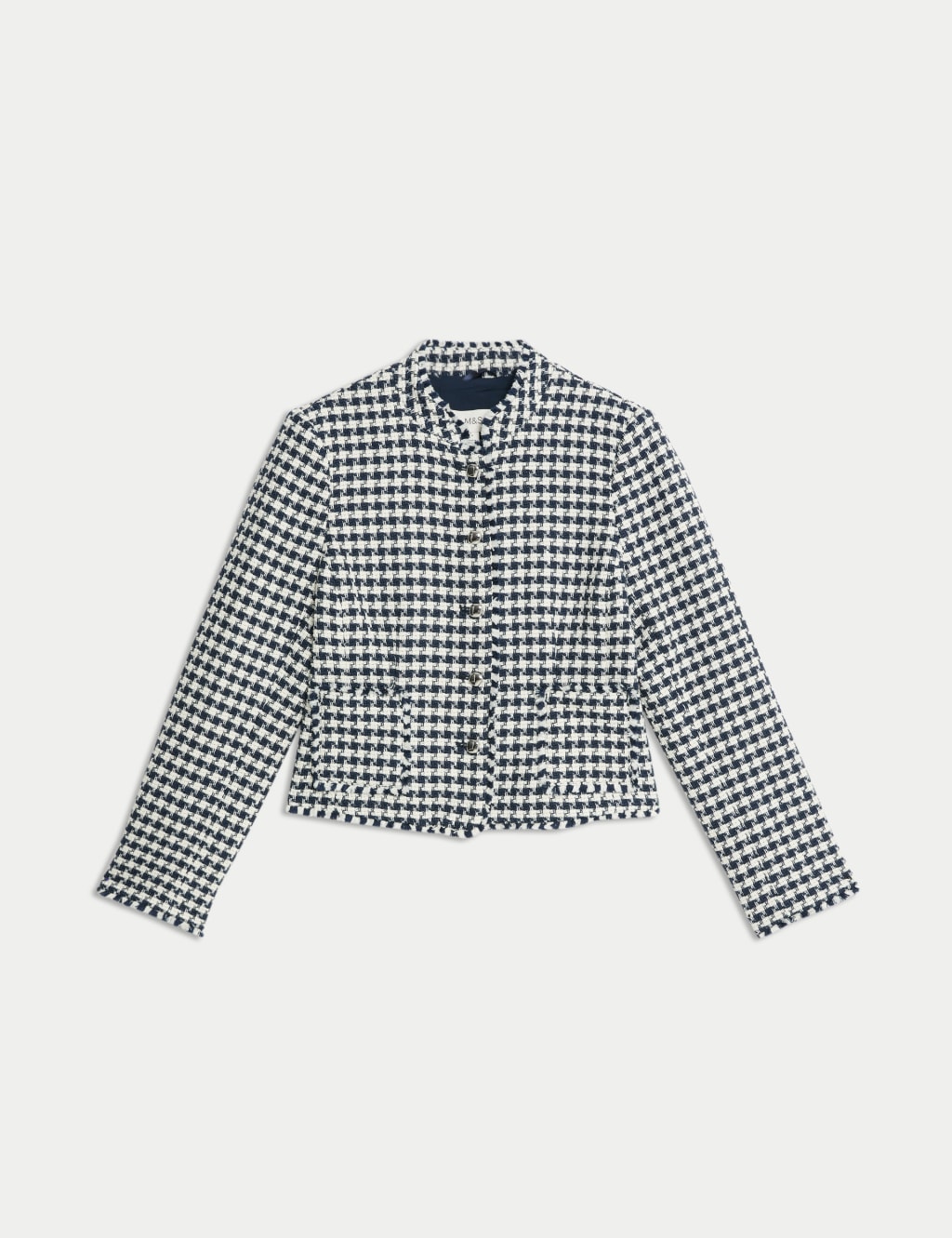 Tweed Checked Fringed Jacket 2 of 5