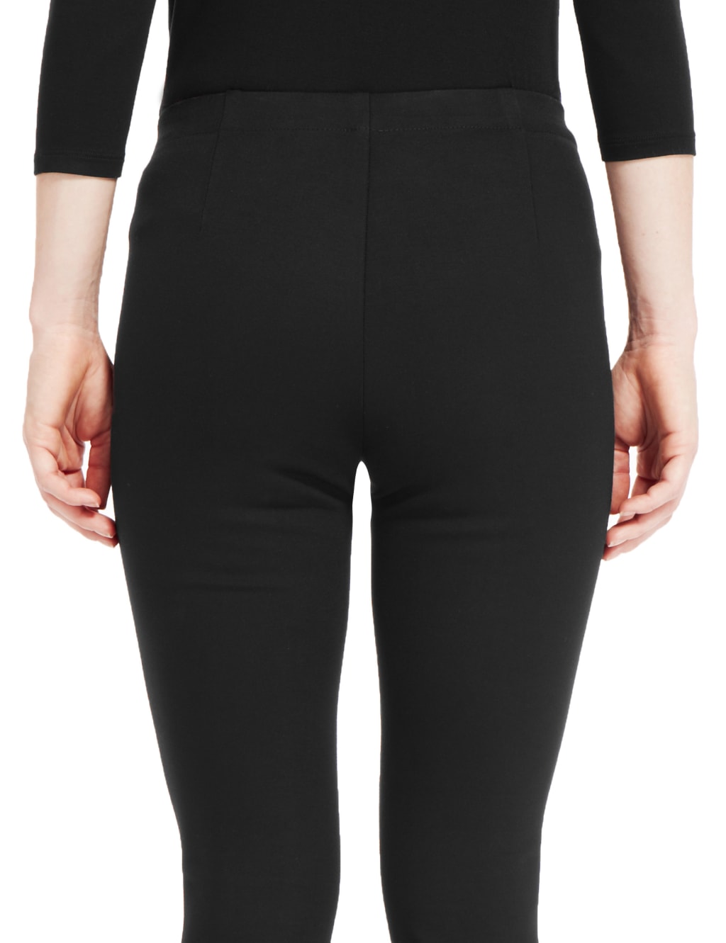 Cotton Rich Velour Ponte Treggings M S Collection M S