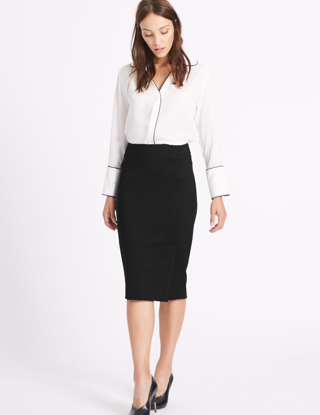 Pencil Midi Skirt 3 of 5
