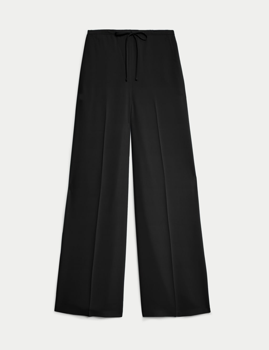 Marks and spencer crepe wide leg trousers clearance