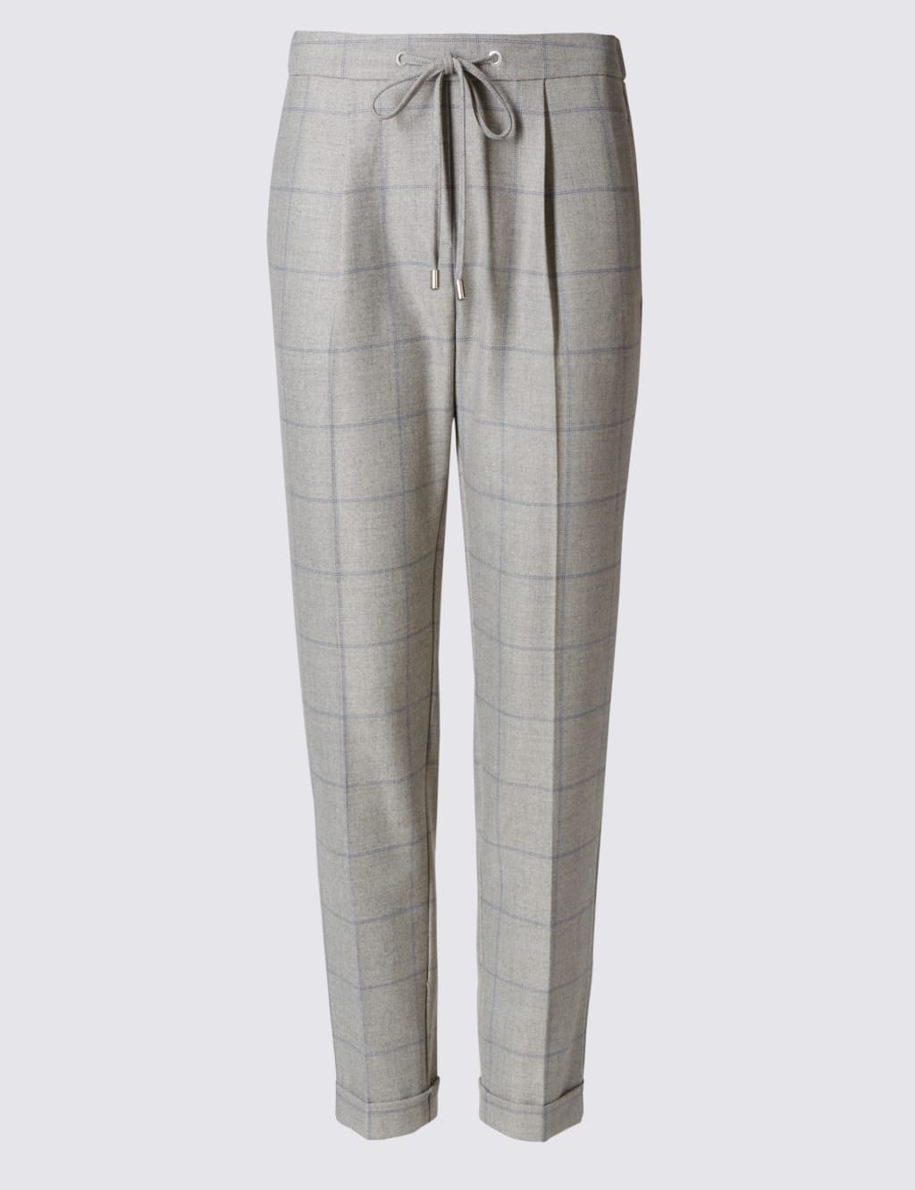 Checked joggers womens online