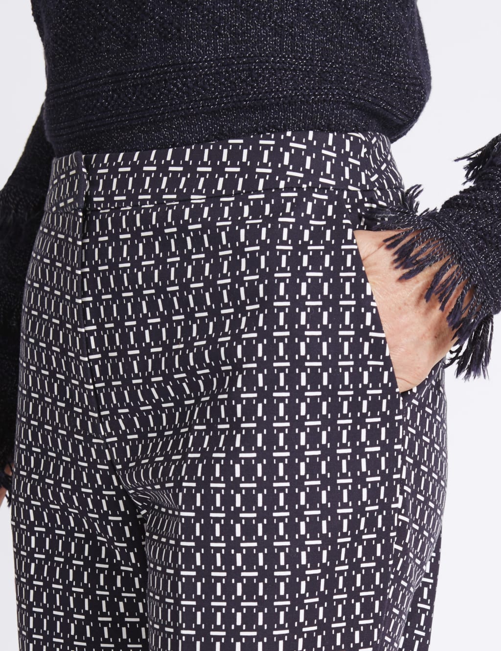 Dash Print Slim Leg Trousers 5 of 6