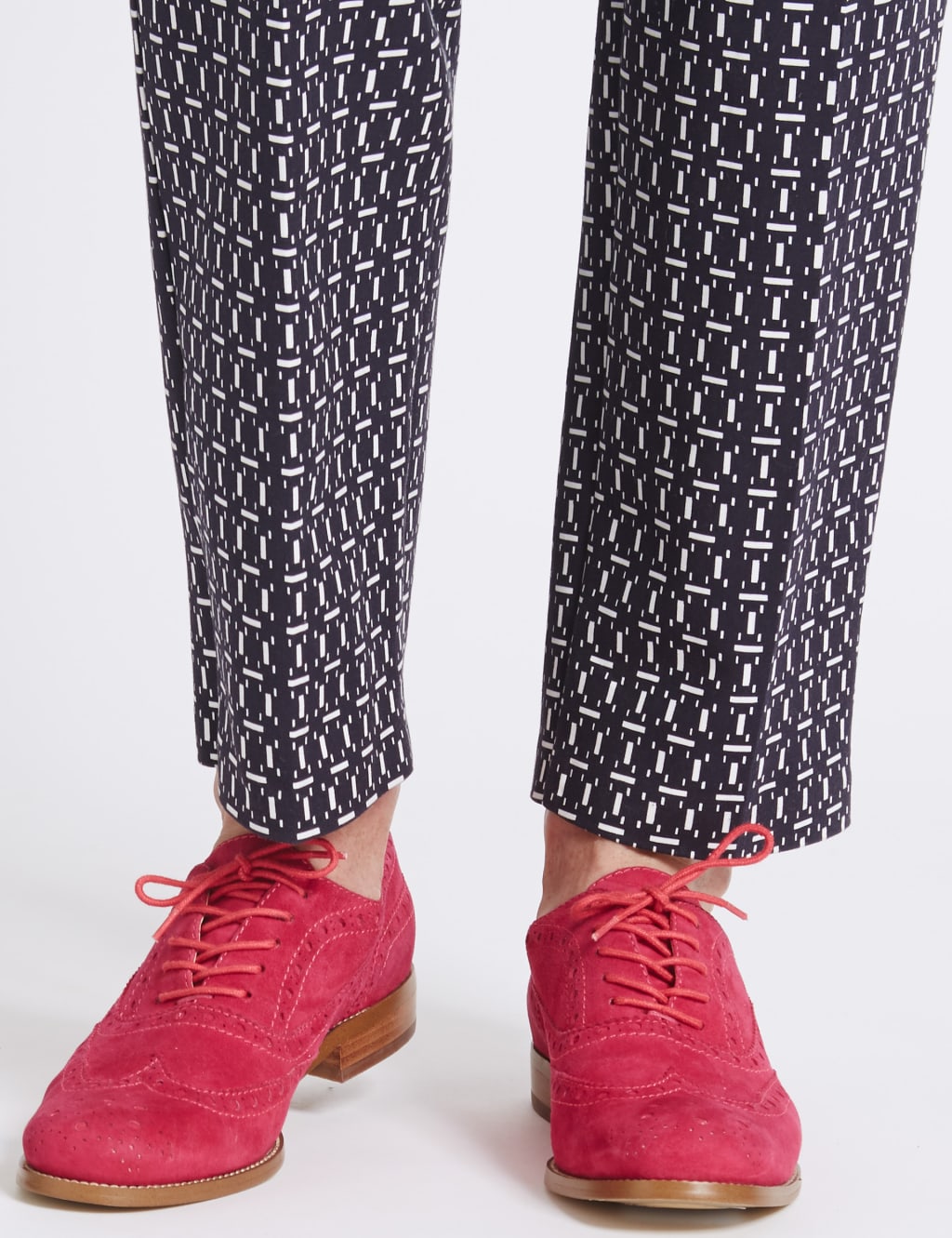 Dash Print Slim Leg Trousers 6 of 6