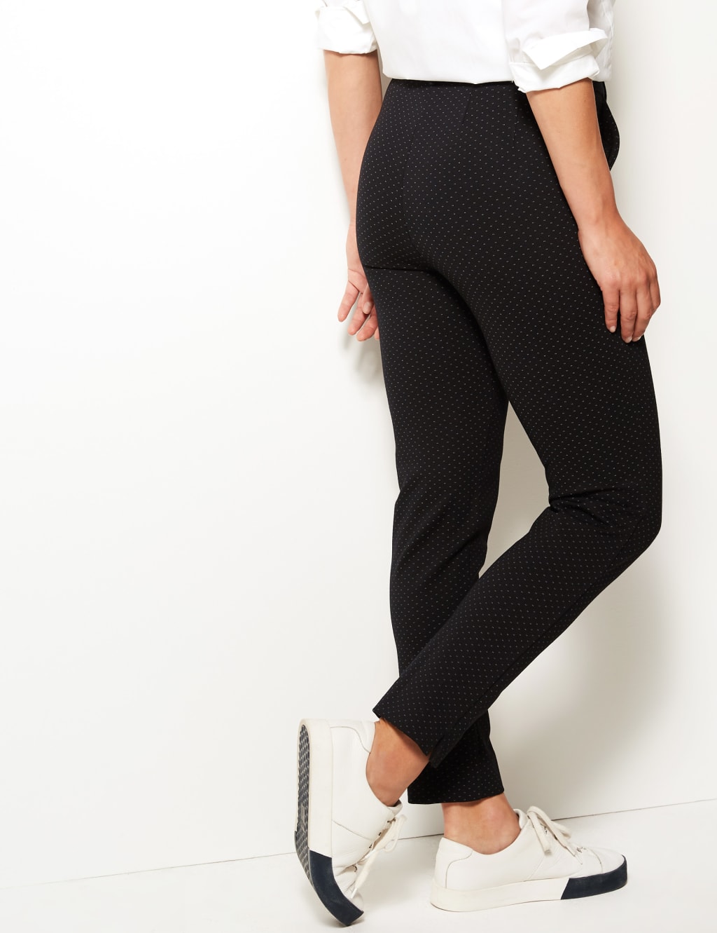 Spotted Slim Leg Trousers 4 of 6