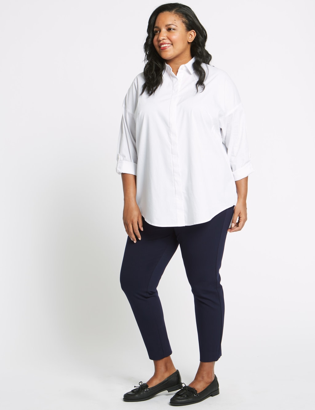 Ponte slim leg trousers clearance