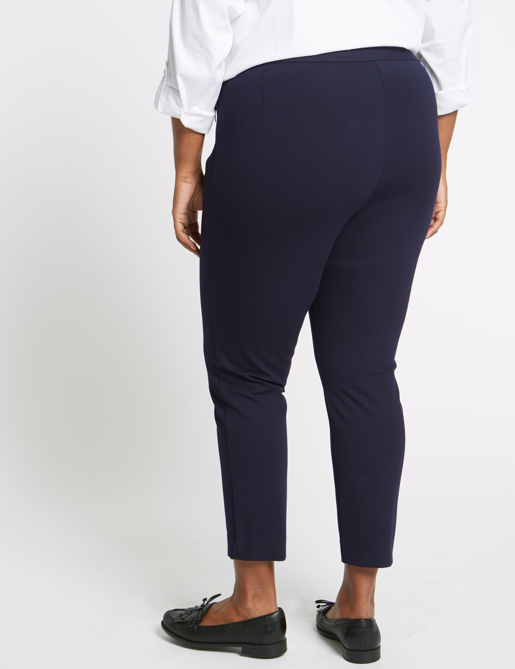 Ponte slim leg trousers clearance