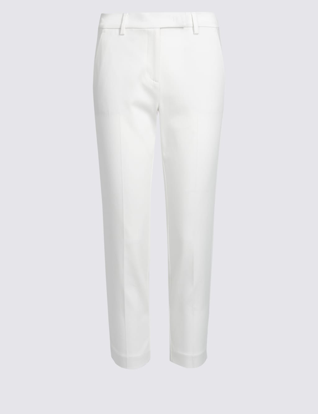 PETITE Cotton Rich Slim Leg Trousers 2 of 6