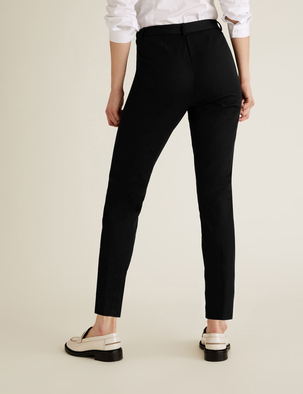 Petite slim leg trousers 2025