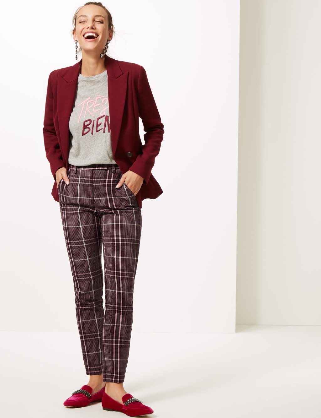 M and s ladies trousers cheap