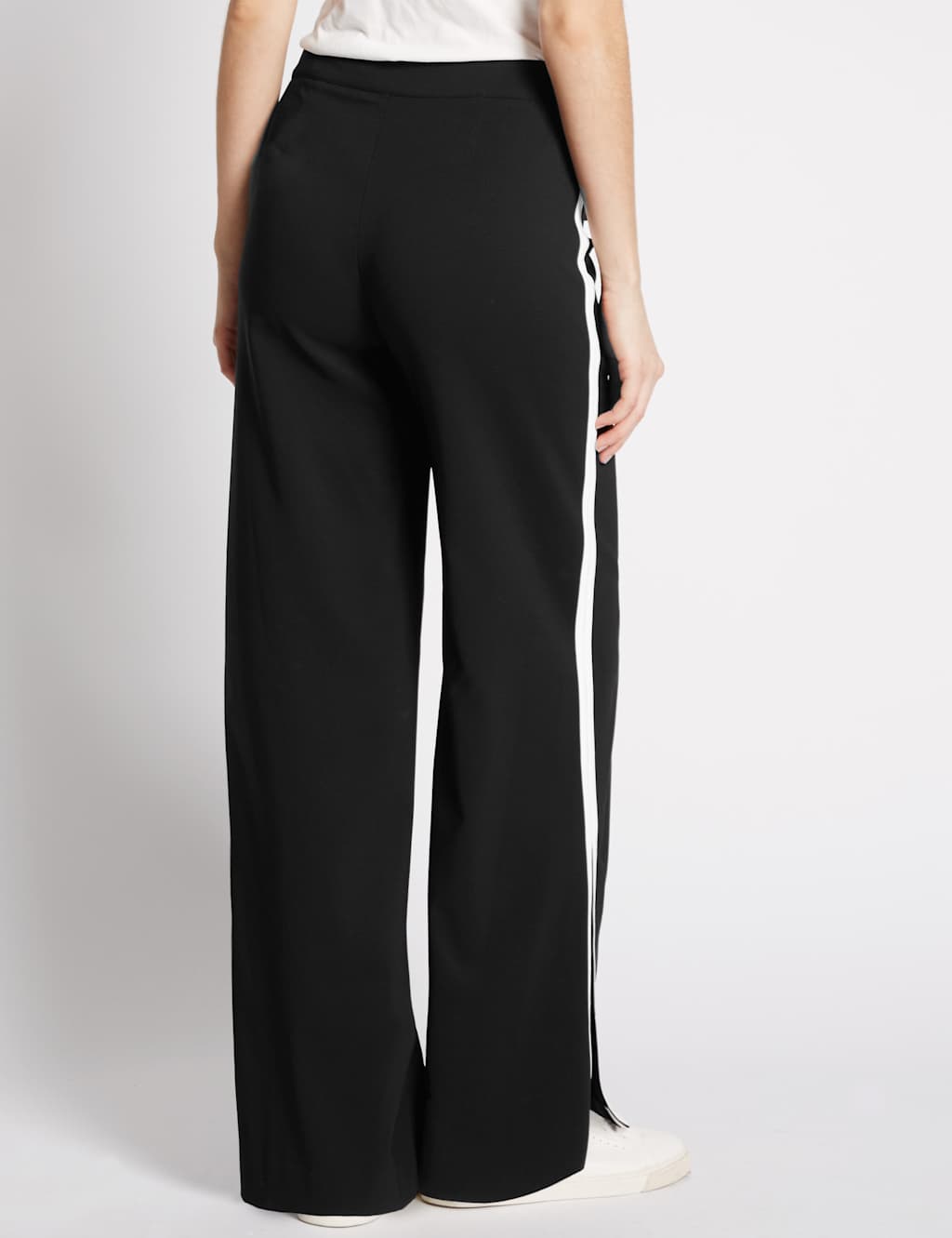Flat Front Wide Leg Trousers 3 of 3