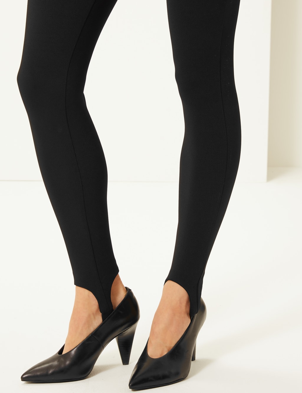 Women's stretch pants with stirrups hot sale