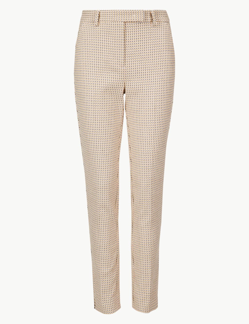 Mia Slim Textured Ankle Grazer Trousers 2 of 5