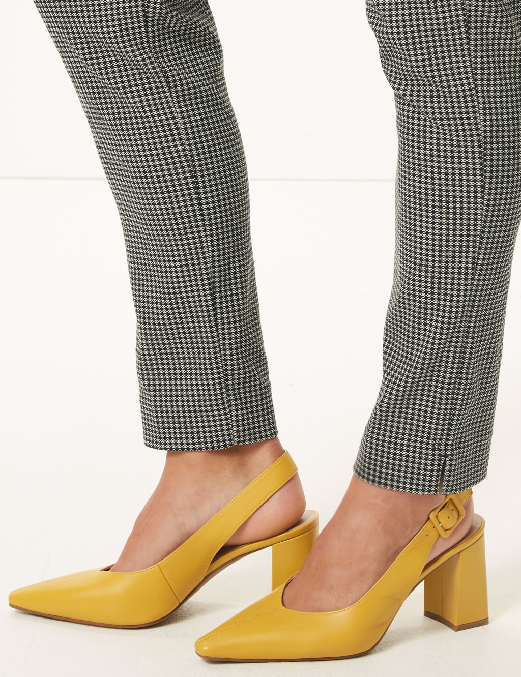 Mia Slim Checked Ankle Grazer Trousers 5 of 5