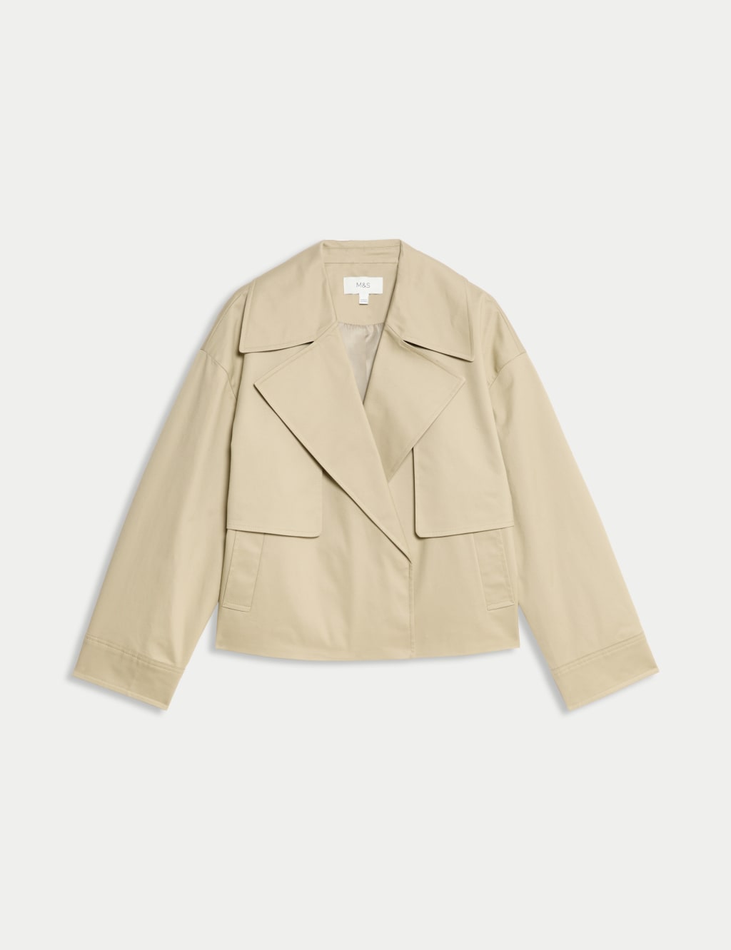 Cotton Rich Short Trench Coat 2 of 7