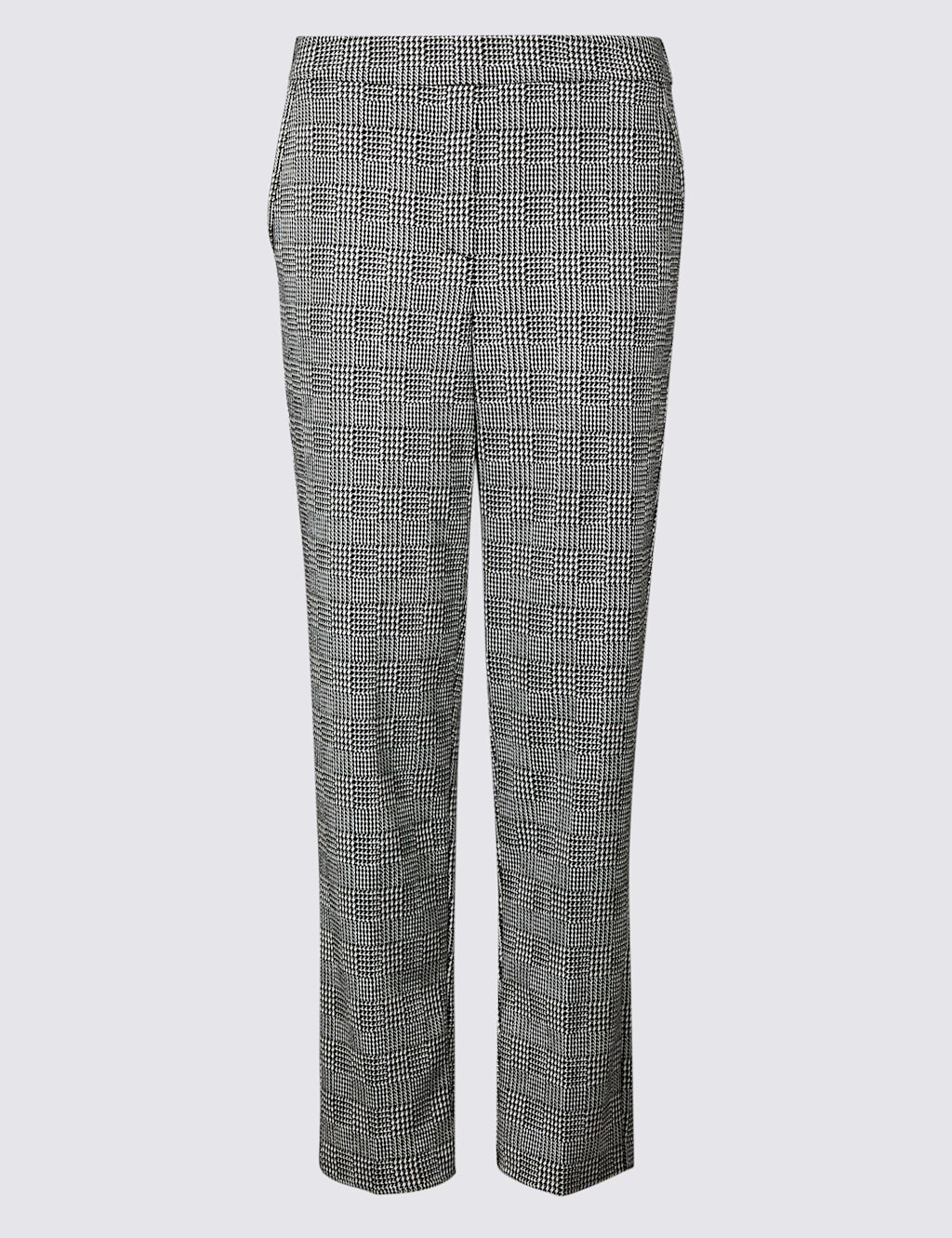 Checked Straight Leg Trousers 1 of 1