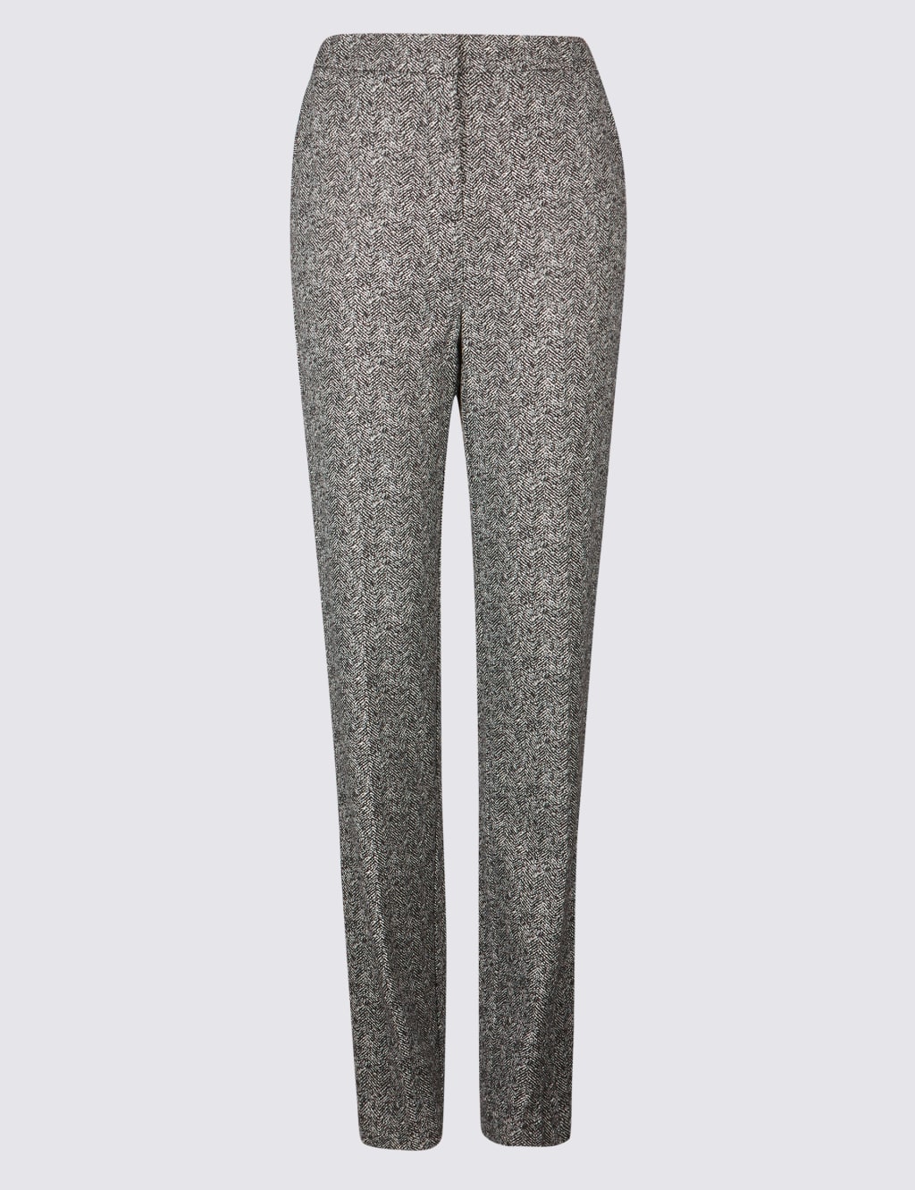 Broken Herringbone Straight Leg Trousers 2 of 6