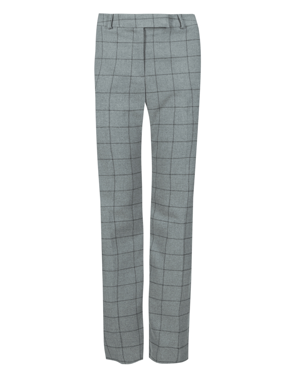 Window Pane Checked Straight Leg Trousers 2 of 4