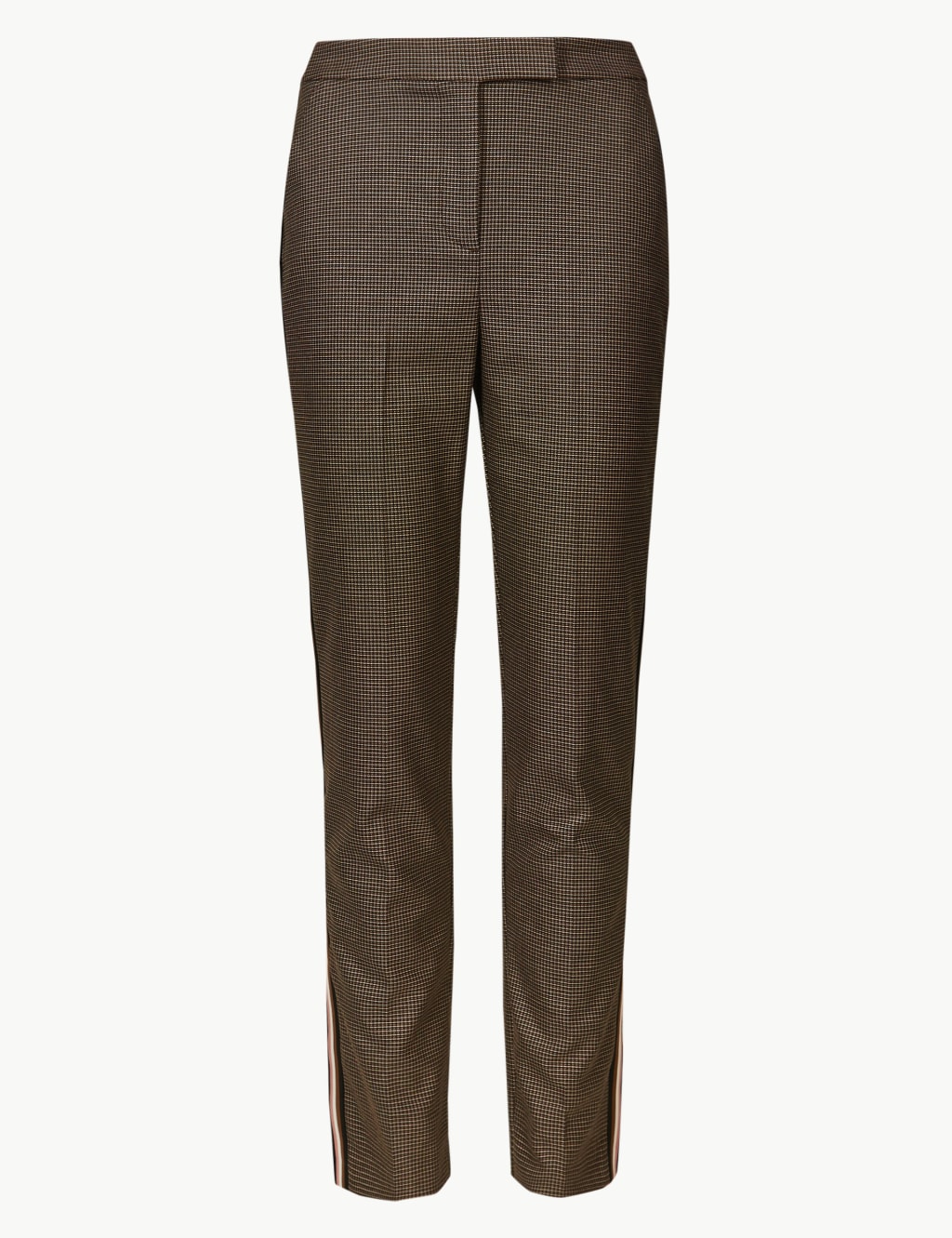 Checked Slim Leg Ankle Grazer Trousers 2 of 5