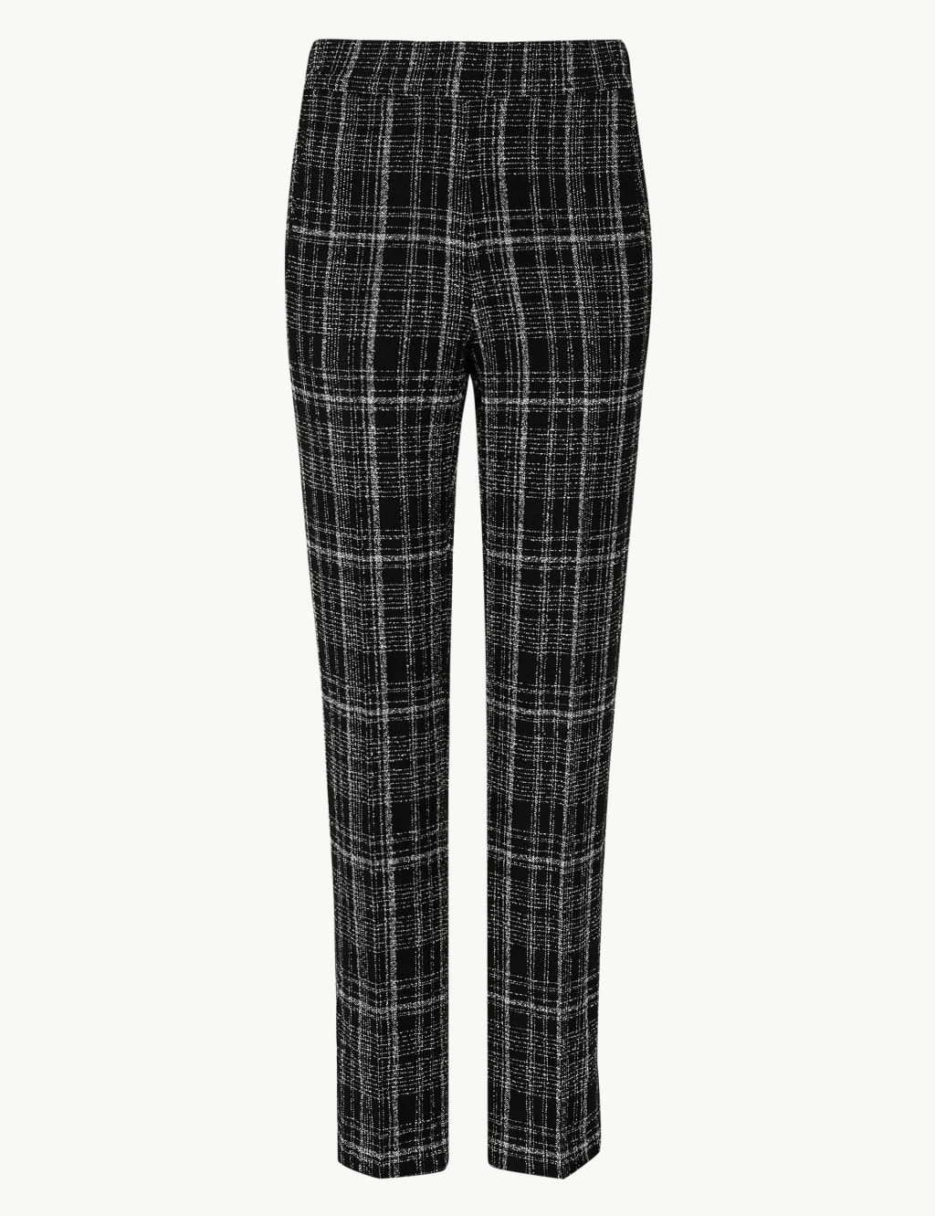 Checked Straight Leg Trousers 2 of 5