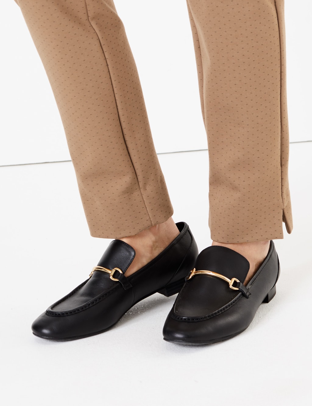 Mia Ponte Polka Dot Ankle Grazer Trousers 5 of 5