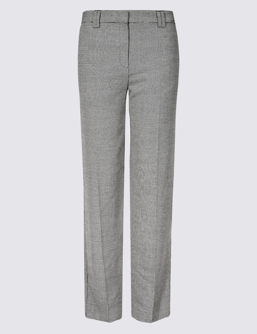 Relaxed Straight Leg Checked Trousers 2 of 7