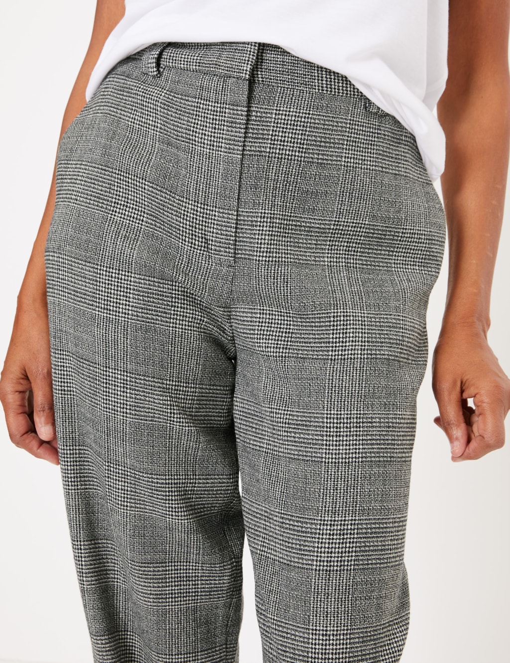 Freya Checked Straight Leg Trousers 4 of 5