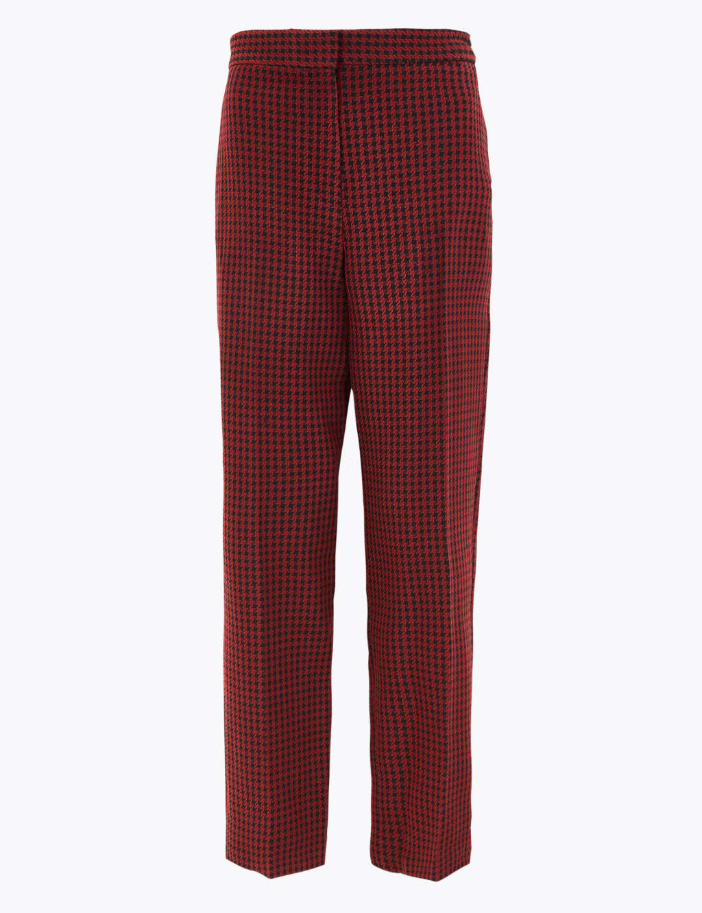 Dogtooth Straight Leg 7/8th Trousers 2 of 5