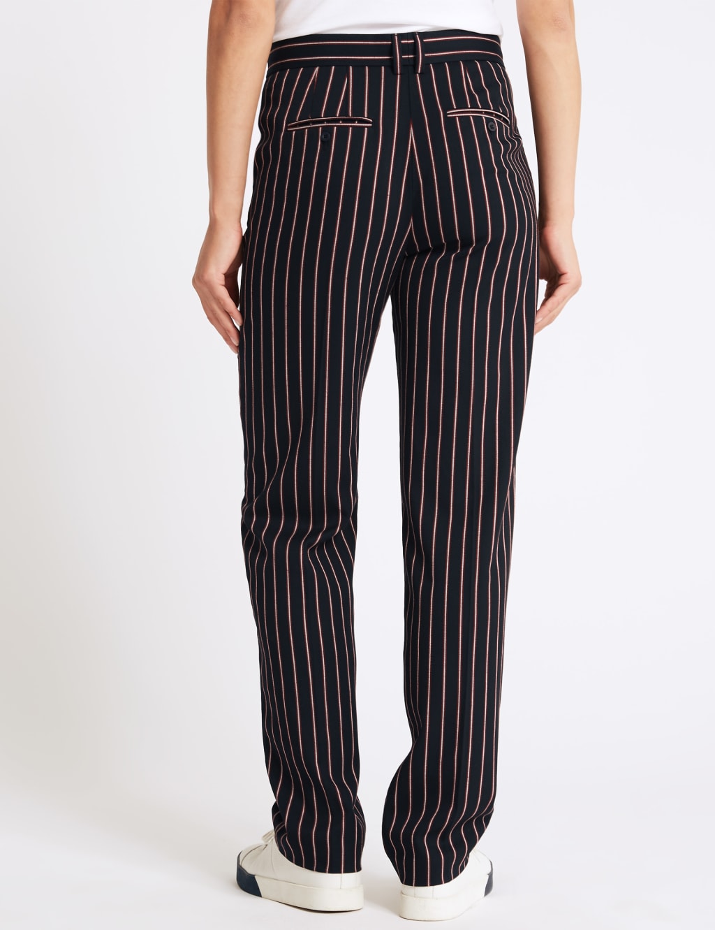 Striped Straight Leg Trousers 4 of 6