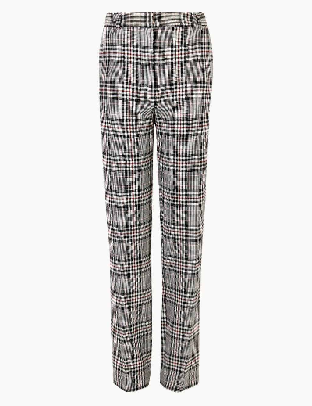 Freya Checked Relaxed Straight Trousers 2 of 5