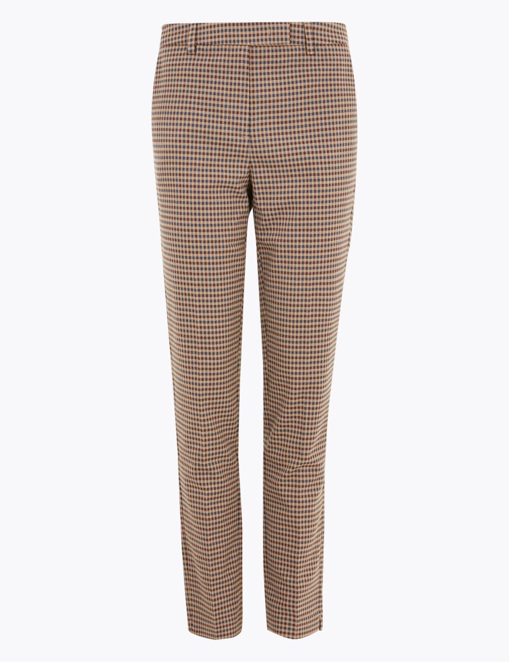 Mia Slim Checked Ankle Grazer Trousers 2 of 5