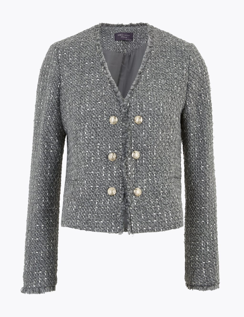 Tweed Slim Short Jacket 2 of 4