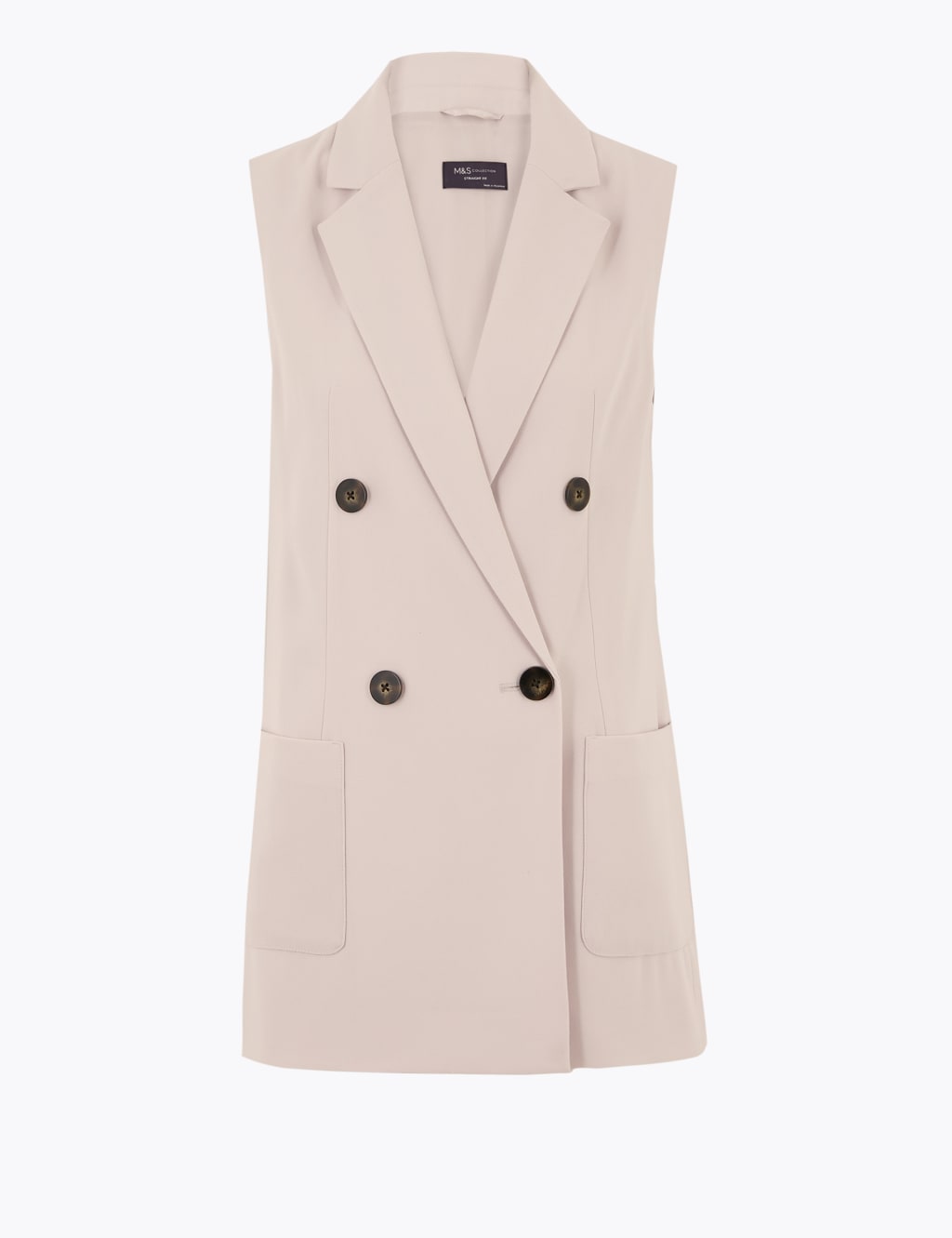 M&s sleeveless jacket shop
