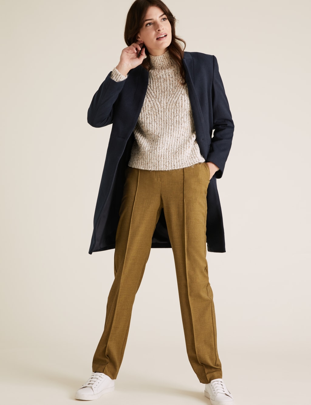 Freya Straight High Waisted Trousers 1 of 6