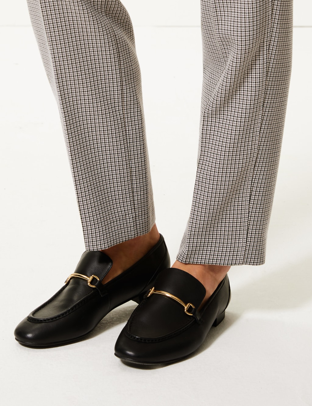 Checked Straight Fit Trousers 5 of 5