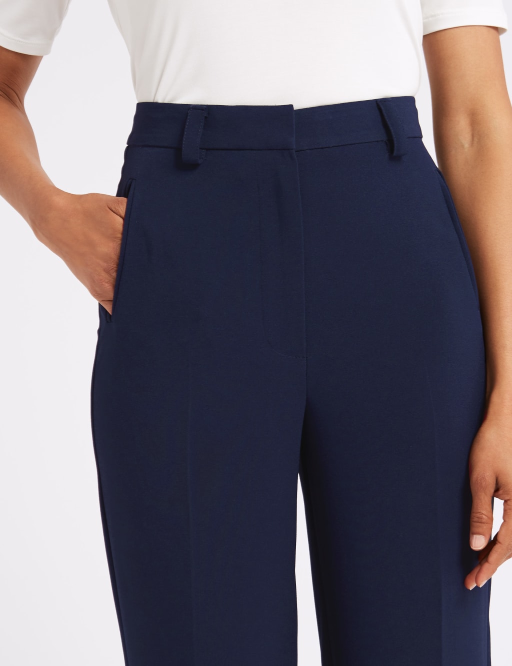 Ankle Grazer Straight Leg Trousers 5 of 6