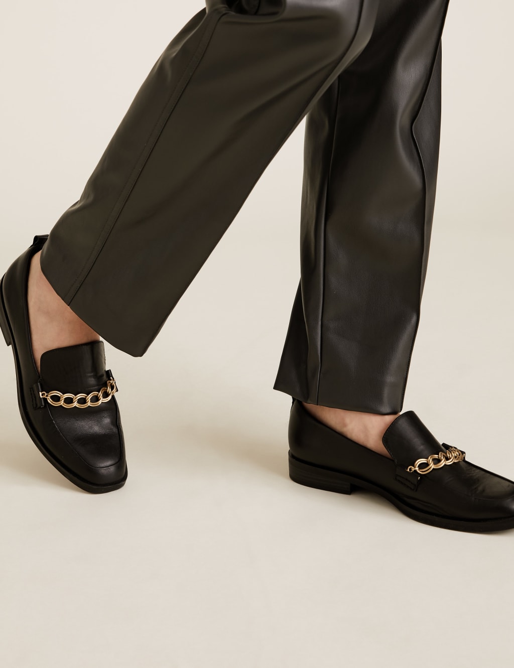 Freya Straight Leg Faux Leather Trousers 5 of 6