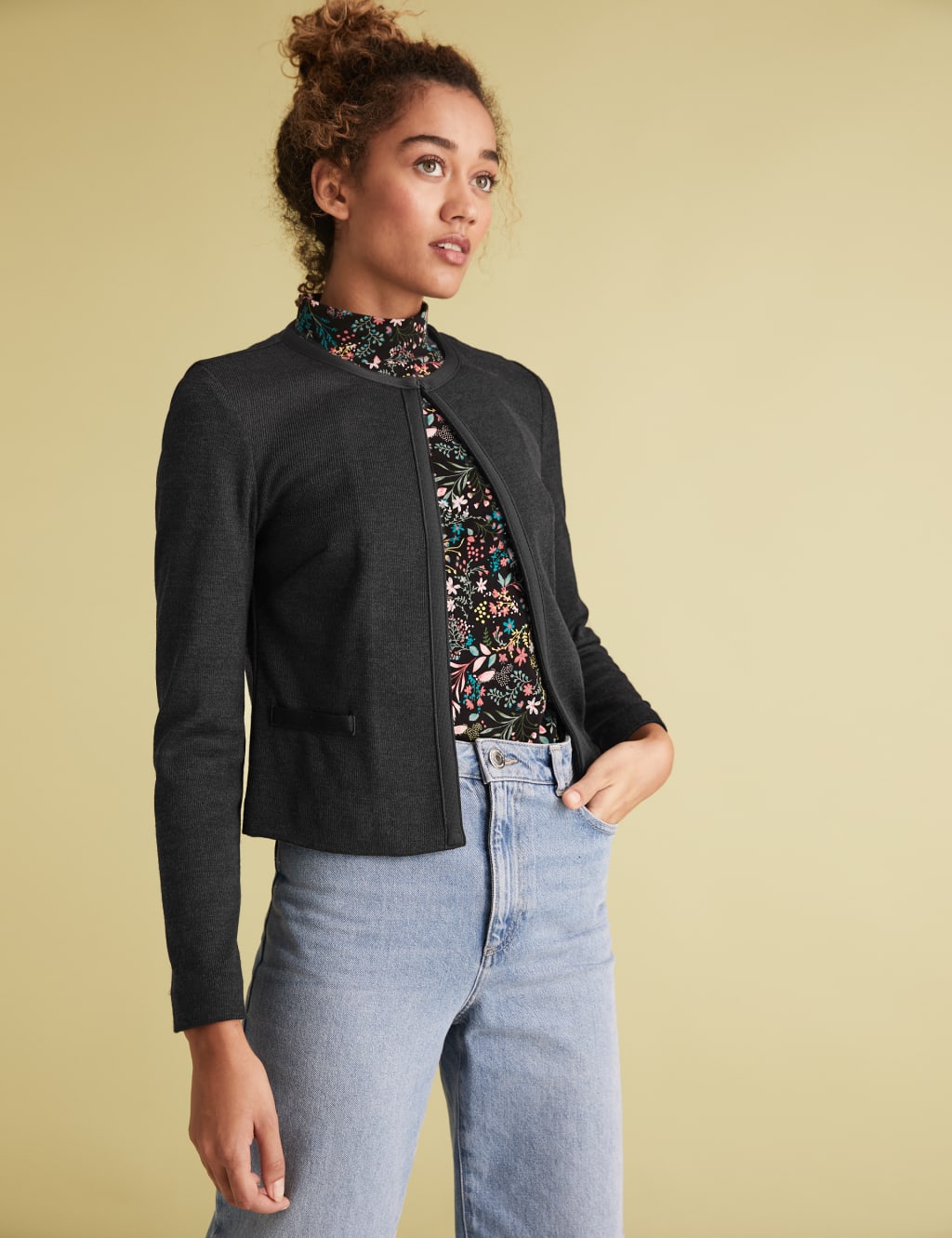 M&s edge to edge jacket deals