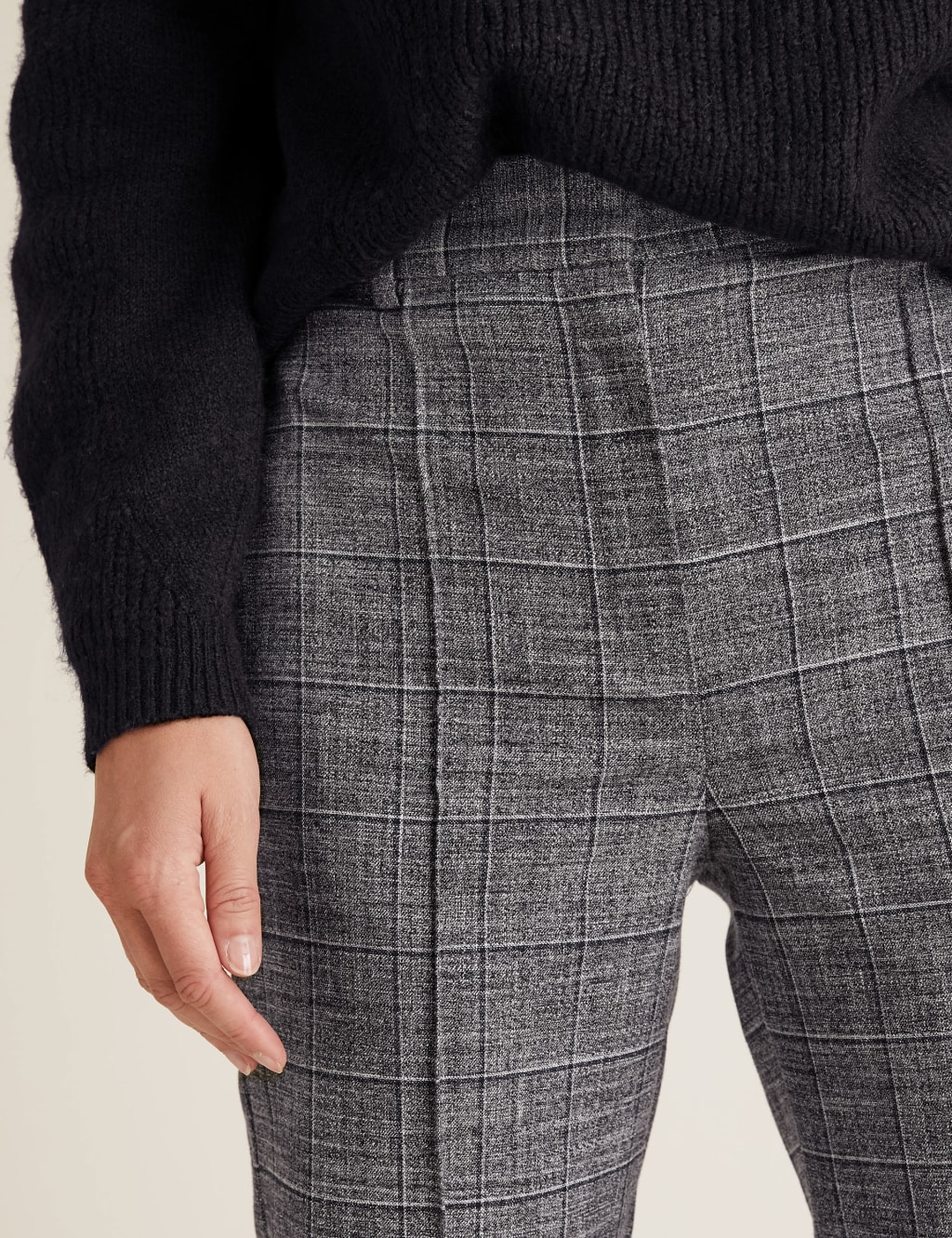 Freya Straight Leg Checked Trousers 4 of 6