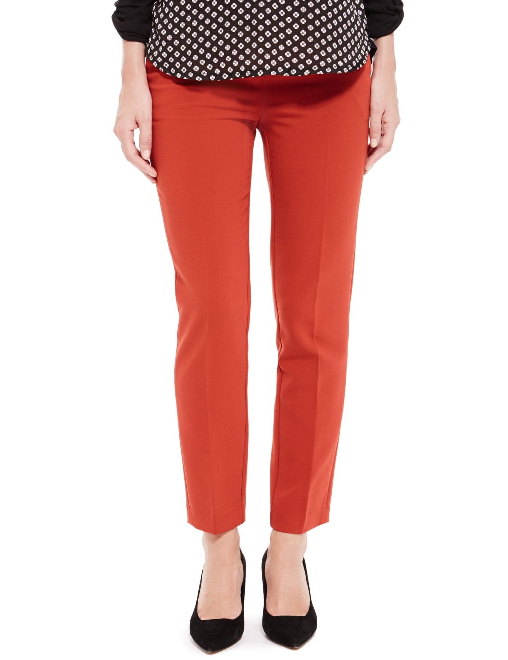 Slim Leg Ankle Grazer Trousers 1 of 3
