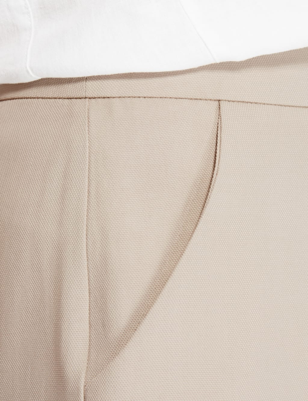 Crossover Textured Tapered Leg Trousers 5 of 5